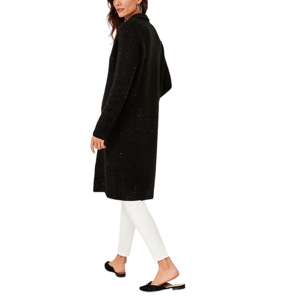 Ann Taylor | Jackets & Coats | Nwt Ann Taylor Xl Black Speckle Flecked